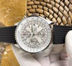 Breitling Navitimer Rubber Strap Edition Speciale Replica Watches - White Face